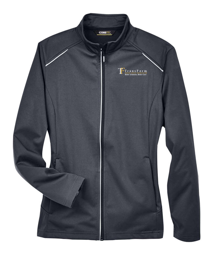 TransForm Ladies Techno Lite Three-Layer Knit Tech-Shell with Embroidered Logo