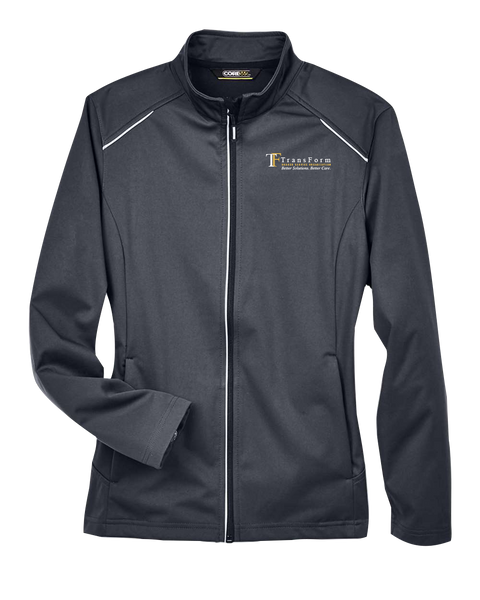 TransForm Ladies Techno Lite Three-Layer Knit Tech-Shell with Embroidered Logo