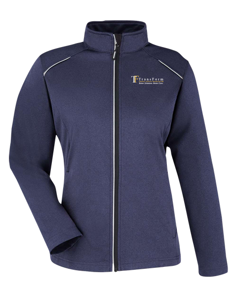 TransForm Ladies Techno Lite Three-Layer Knit Tech-Shell with Embroidered Logo