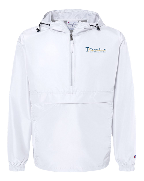 TransForm Adult Packable Quarter-Zip Jacket with Embroidered Logo