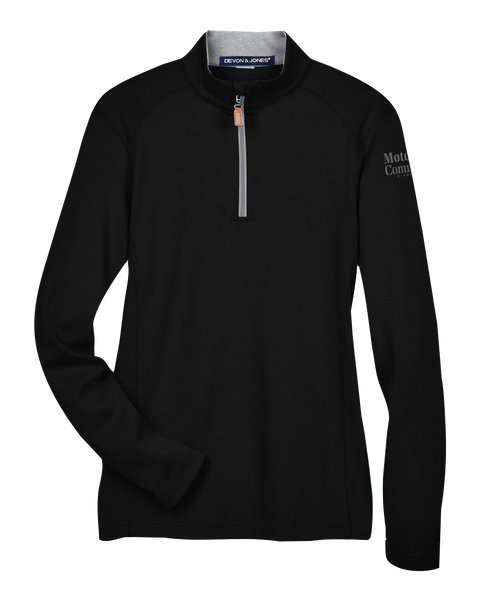 Motor City Community Credit Union Ladies Performance Quarter-Zip Pullover with Printed Logo