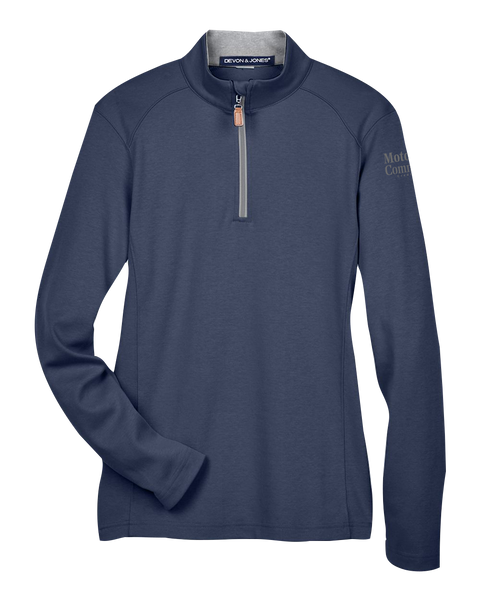 Motor City Community Credit Union Ladies Performance Quarter-Zip Pullover with Printed Logo