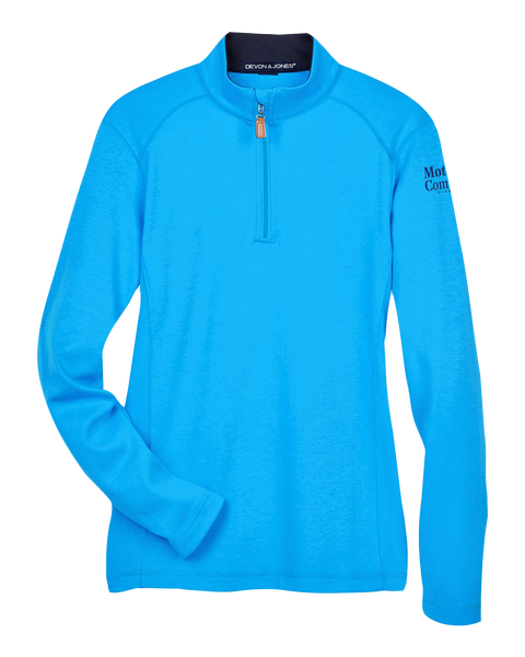 Motor City Community Credit Union Ladies Performance Quarter-Zip Pullover with Printed Logo