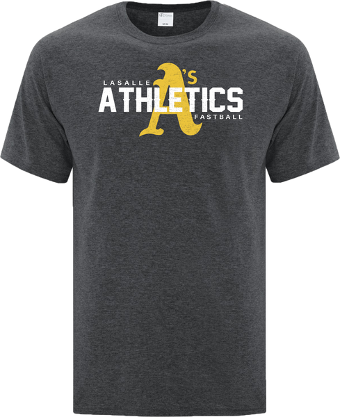 Athletics Adult Cotton T-Shirt with Printed Logo