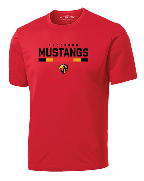 Anderdon Mustangs Youth Dri-Fit T-Shirt with Printed Logo