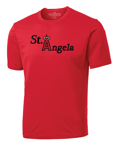 St. Angela Youth Dri-Fit T-Shirt with Printed Logo