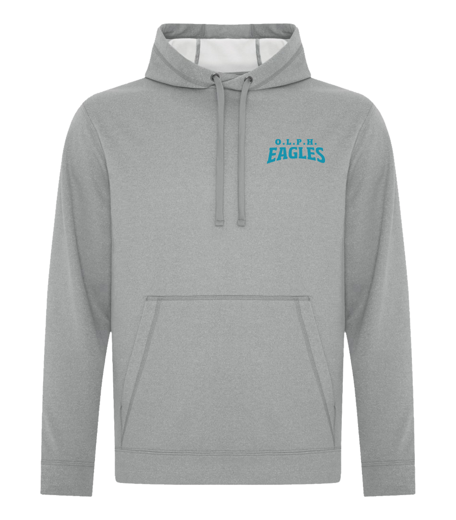 OLPH Adult Dri-Fit Hoodie With Printed Left Chest Logo