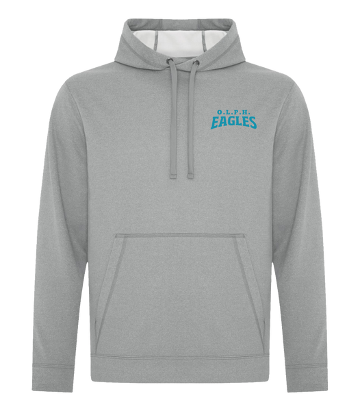 OLPH Adult Dri-Fit Hoodie With Printed Left Chest Logo