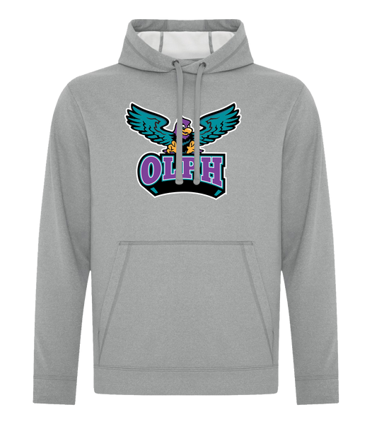 OLPH Adult Dri-Fit Hoodie With Printed Logo