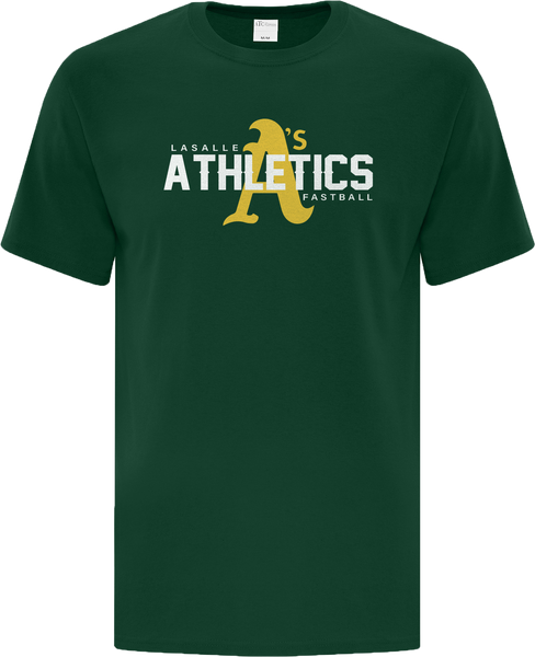 Athletics Adult Cotton T-Shirt with Printed Logo