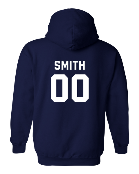 Ste. Cécile 'Basketball' Adult Gildan Heavy Blend™ Hooded Sweatshirt with Printed Logo