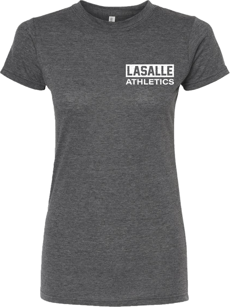 Athletics Ladies Deluxe Blend T-Shirt with Printed Logo
