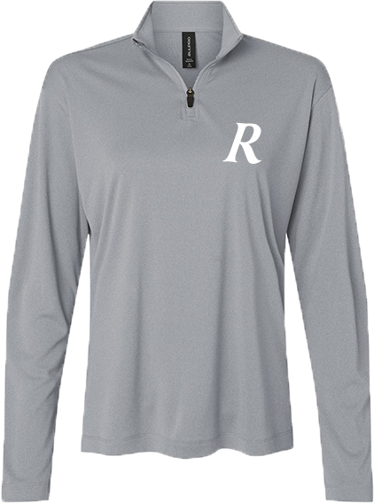 Royals Ladies Pro-Lock Performance Quarter-Zip Pullover with Printed Logo