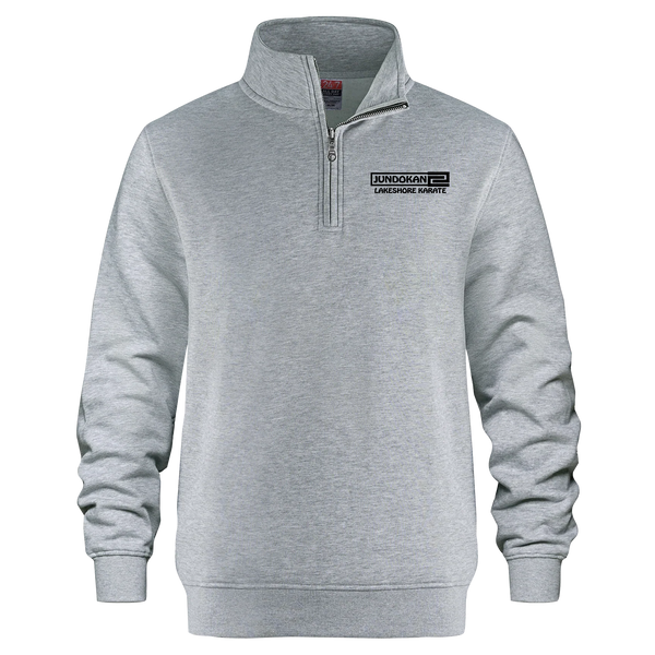 Lakeshore Karate Youth 1/4 Zip Sweatshirt with Embroidered Logo