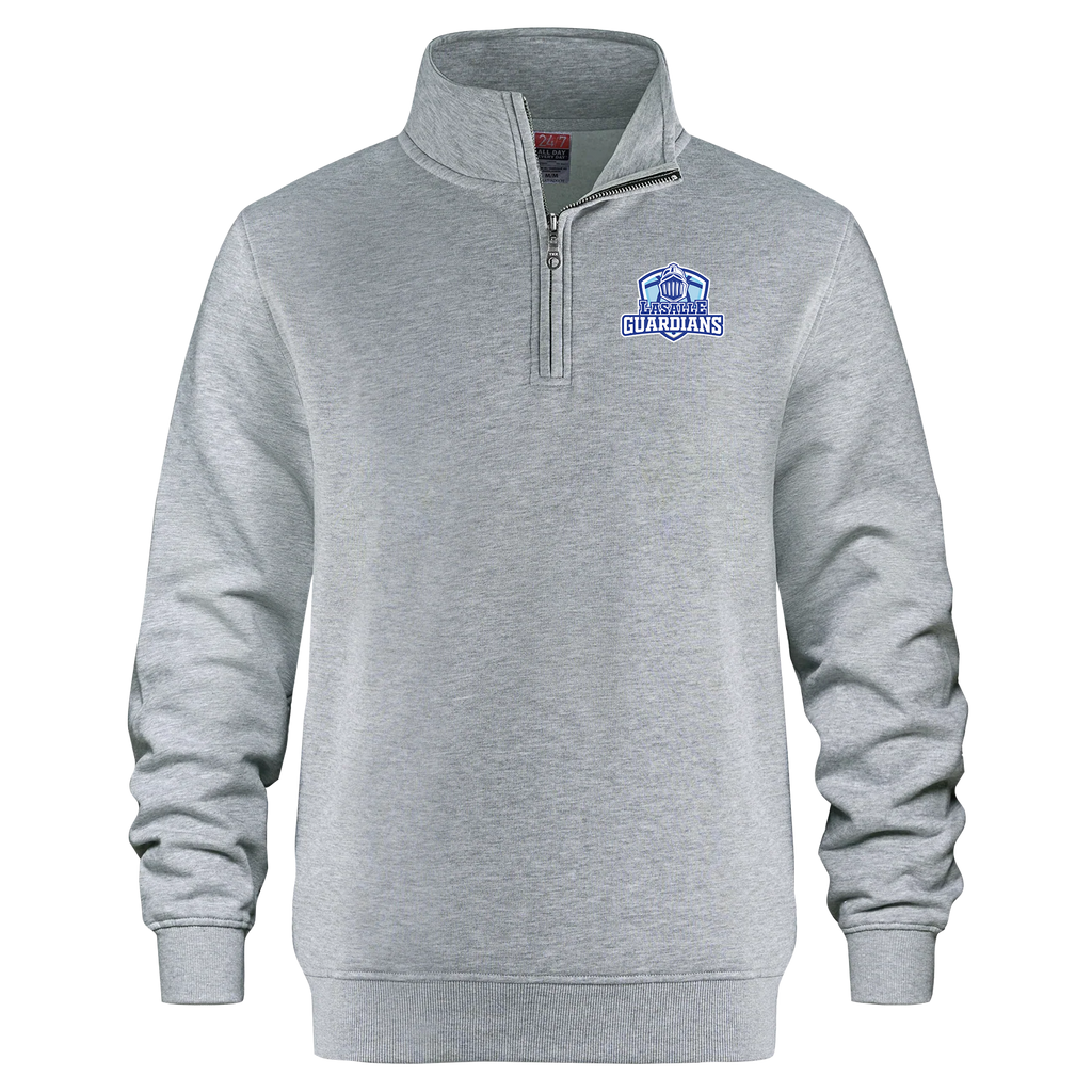 Lasalle Guardians Youth 1/4 Zip Sweatshirt with Embroidered Logo