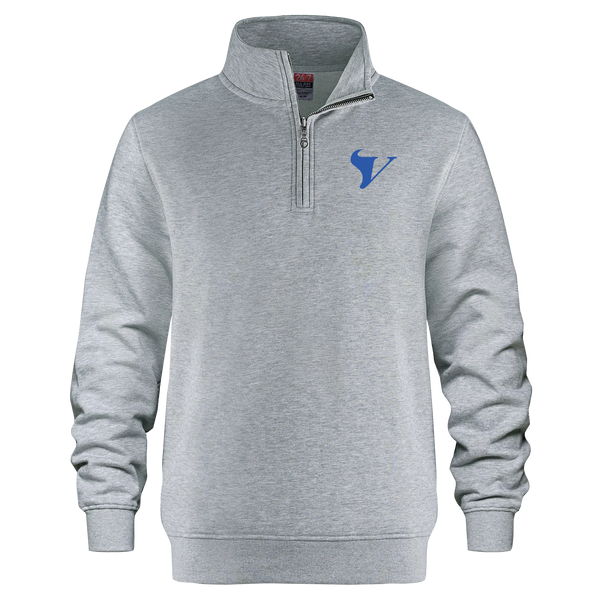 Tecumseh Vista Adult 1/4 Zip Sweatshirt with Embroidered Logo