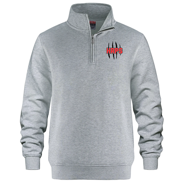 Harwich Raleigh Adult 1/4 Zip Sweatshirt with Printed Logo