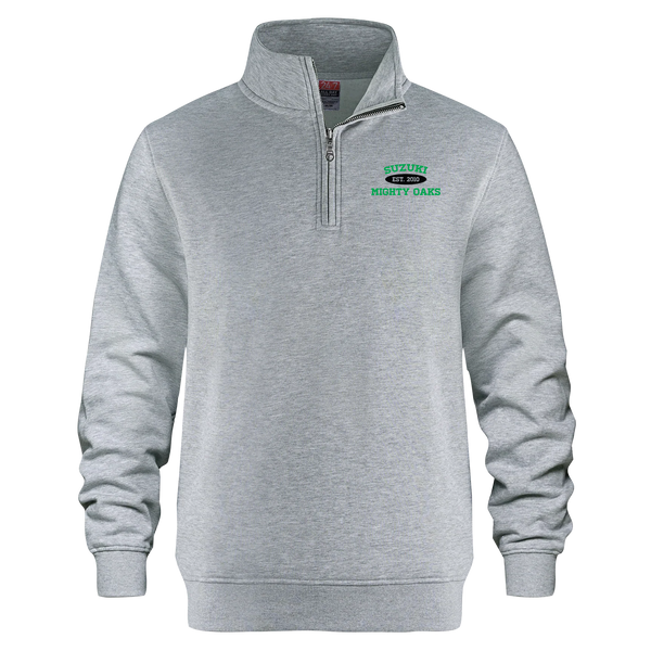 ADULT Suzuki 1/4 Zip Sweatshirt with Embroidered Logo