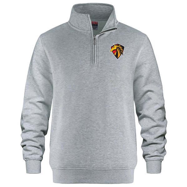 Anderdon Adult 1/4 Zip Sweatshirt with Printed Logo
