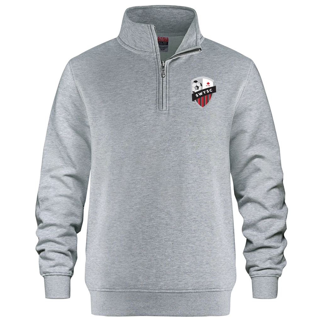 SWYSC Adult 1/4 Zip Sweatshirt with Embroidered Logo