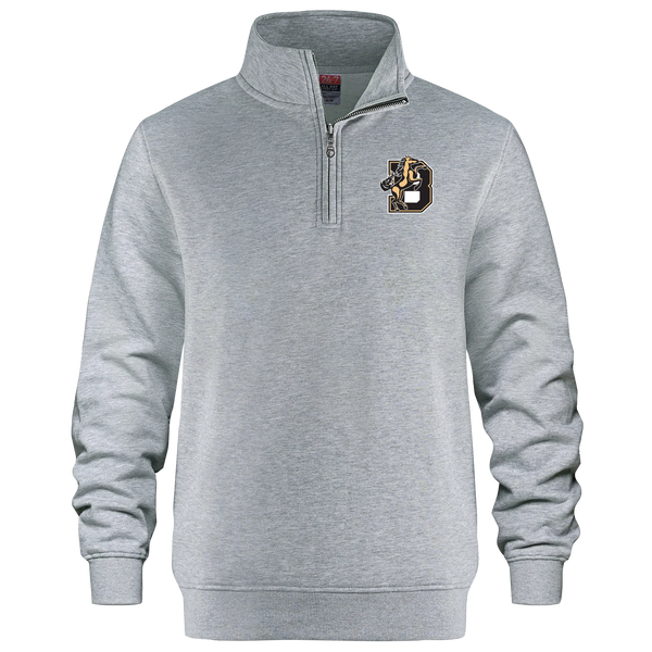 Frank W. Begley Adult 1/4 Zip Sweatshirt with Embroidered Logo