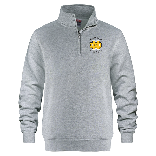 Wildcats 1/4 Zip Sweatshirt with Printed Logo YOUTH