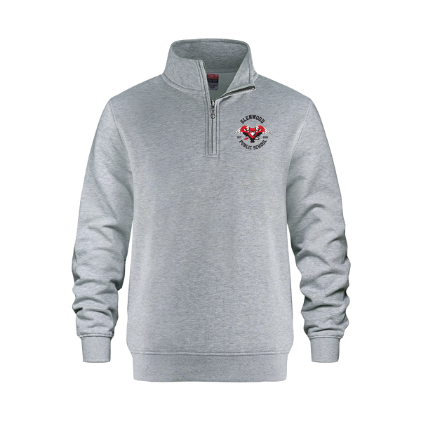 Glenwood Youth 1/4 Zip Sweatshirt with Embroidered Logo