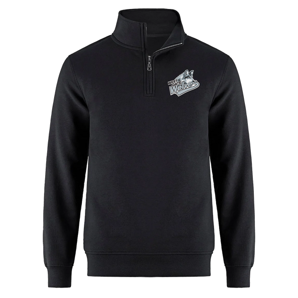 Wolves 1/4 Zip Sweatshirt with Embroidered Logo ADULT