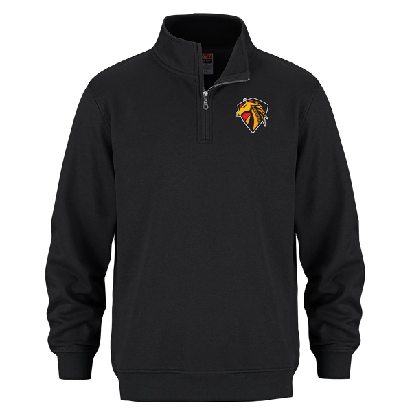 Anderdon Youth 1/4 Zip Sweatshirt with Printed Logo