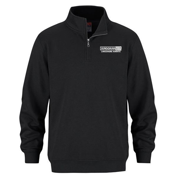 Lakeshore Karate Adult 1/4 Zip Sweatshirt with Embroidered Logo