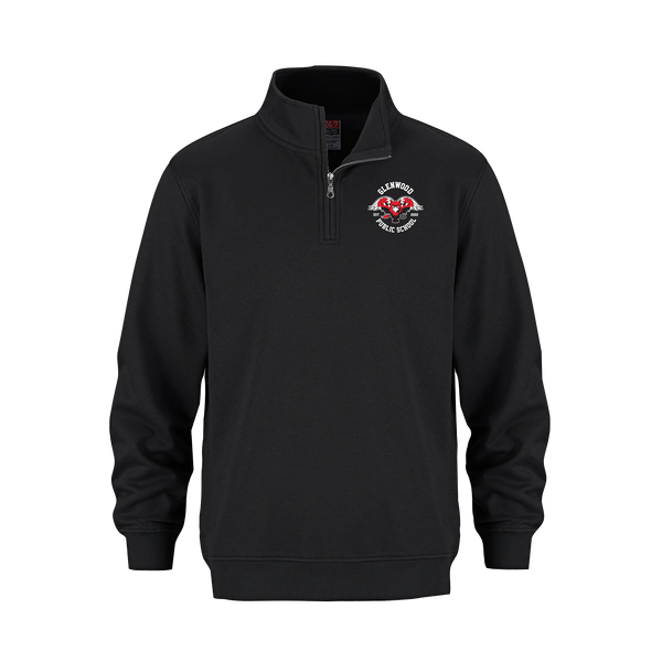 Glenwood Youth 1/4 Zip Sweatshirt with Embroidered Logo