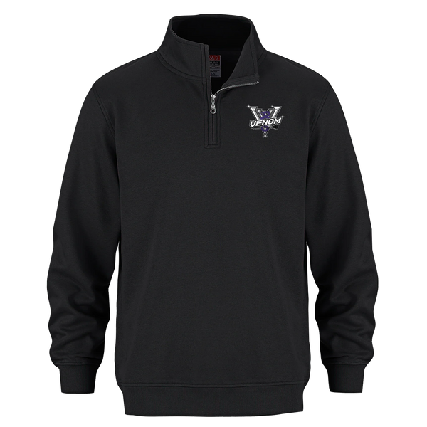 Venom WMSL Adult 1/4 Zip Sweatshirt with Embroidered Logo