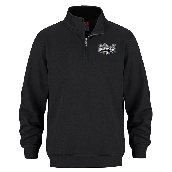 Windsor Lacrosse Club Adult 1/4 Zip Sweatshirt with Embroidered Logo