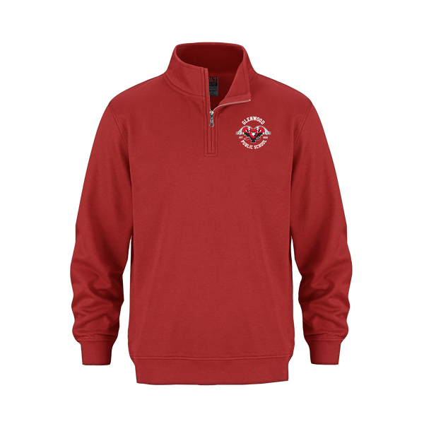 Glenwood Youth 1/4 Zip Sweatshirt with Embroidered Logo
