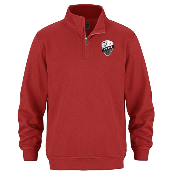 SWYSC Adult 1/4 Zip Sweatshirt with Embroidered Logo