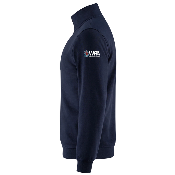 Windsor Police Association Adult 1/4 Zip Sweatshirt with Embroidered Logo on Sleeve