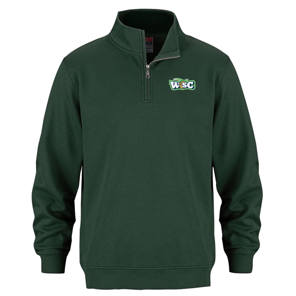 WSC Adult 1/4 Zip Sweatshirt with Embroidered Logo