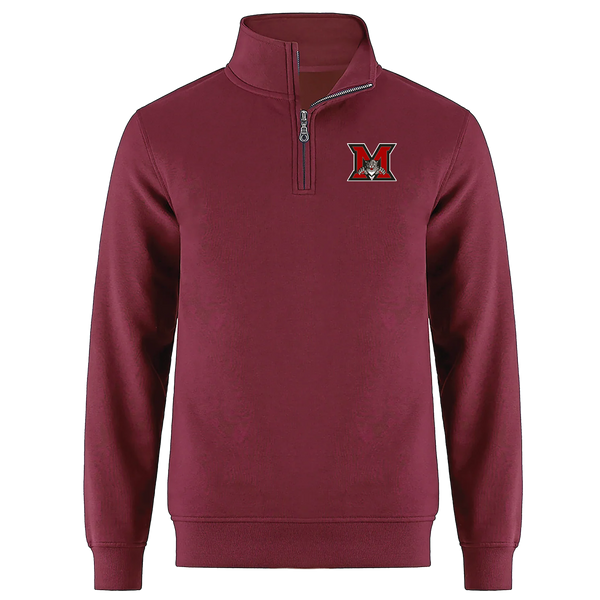 Maranatha Christian Academy Youth 1/4 Zip Sweatshirt with Printed Logo