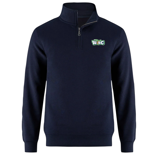 WSC Adult 1/4 Zip Sweatshirt with Embroidered Logo