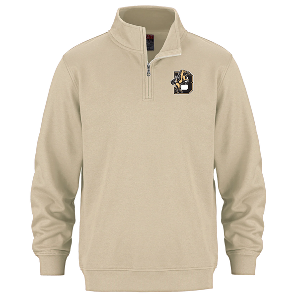 Frank W. Begley Adult 1/4 Zip Sweatshirt with Embroidered Logo