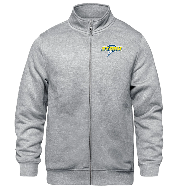 Storm Full Zip Sweatshirt with Left Chest Embroidered Logo ADULT