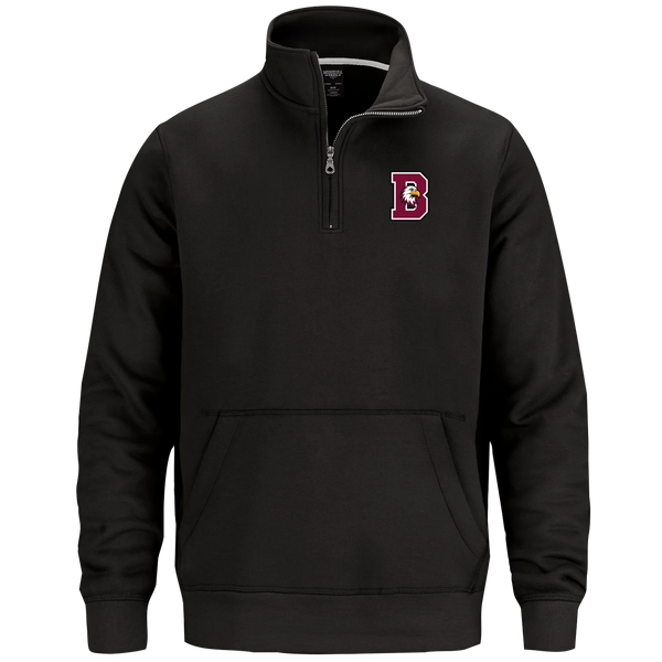 St. John de Brebeuf Adult 1/4 Zip Sweatshirt with Pouch Pocket with Embroidered Logo