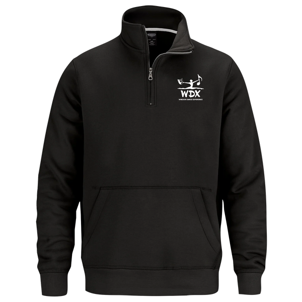 Windsor Dance eXperience 1/4 Zip Sweatshirt with Pouch Pocket with Embroidered Logo ADULT