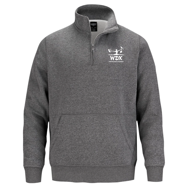Windsor Dance eXperience 1/4 Zip Sweatshirt with Pouch Pocket with Embroidered Logo ADULT