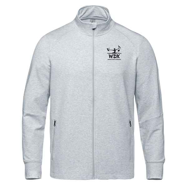 Windsor Dance eXperience French Terry Performance Full Zip Sweatshirt with Embroidered Logo MENS