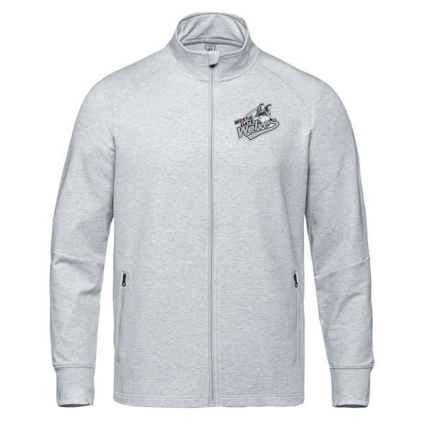 Wolves French Terry Performance Full Zip Sweatshirt with Embroidered Logo ADULT