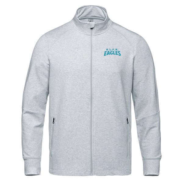 OLPH Adult French Terry Performance Full Zip Sweatshirt with Embroidered Logo