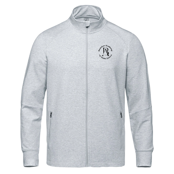 Branton Academy Adult French Terry Performance Full Zip Sweatshirt with Embroidered Logo