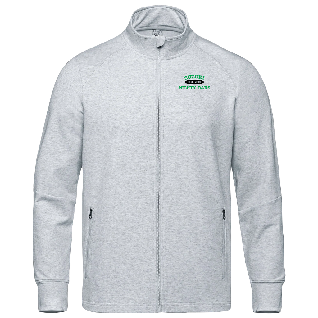 ADULT Suzuki French Terry Performance Full Zip Sweatshirt with Embroidered Logo