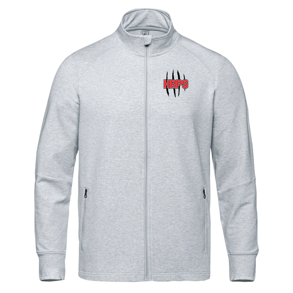 Harwich Raleigh Adult French Terry Performance Full Zip Sweatshirt with Embroidered Logo